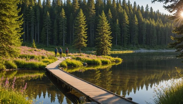 Randonnées autour de pareloup : les plus beaux itinéraires pédestres avec le camping le caussanel